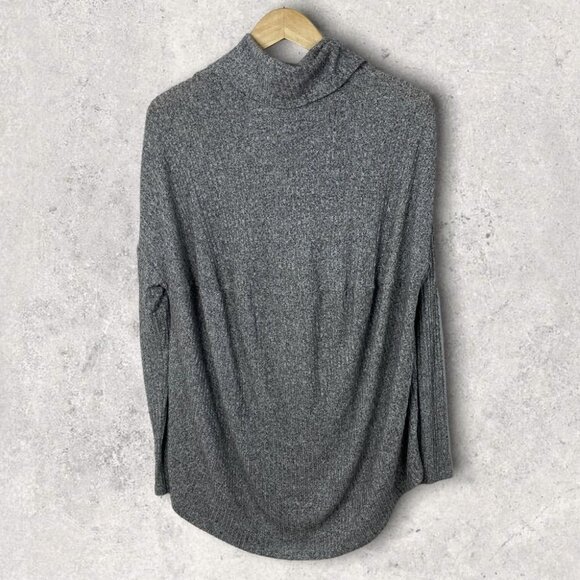 Anthropologie Saturday Sunday Brushed Cowl Neck Pullover Sweater Top Size Small - Picture 4 of 9